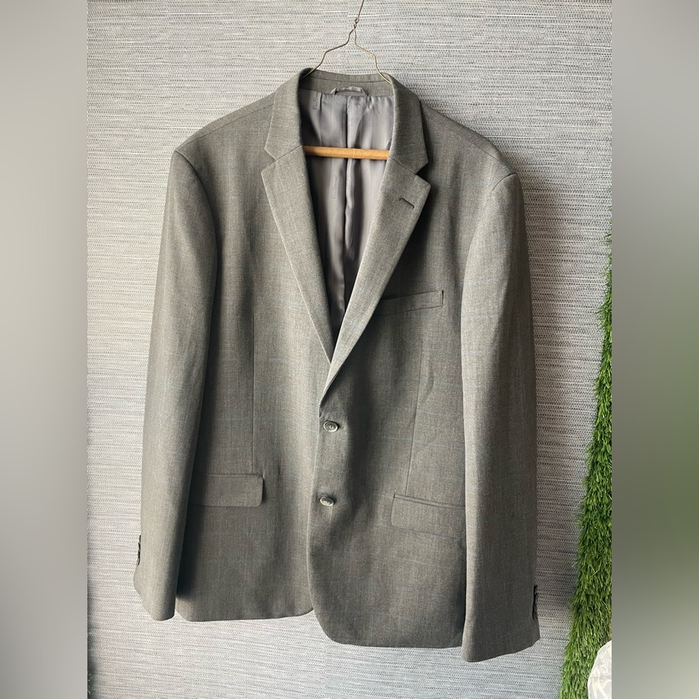 Ben Sherman Men's Gray Two-Button Sport Coat